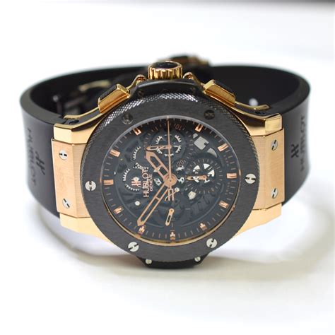 rose gold hublot rubber strap|Hublot watch bands.